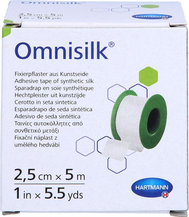 Actual product image Hartmann Omnisilk 2.5cm x 5m, 1 pc PFL (1 x)