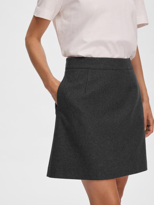 Image du produit Selected Femme Minijupe en laine mélangée (38)