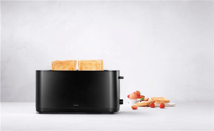 Produktbild Zwilling Enfinigy schwarz Toaster 2/4 o. Brötchenaufsatz - CH-Stecker