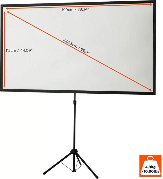 Actual product image Celexon Ultra-Lightweight (90", 16:9)