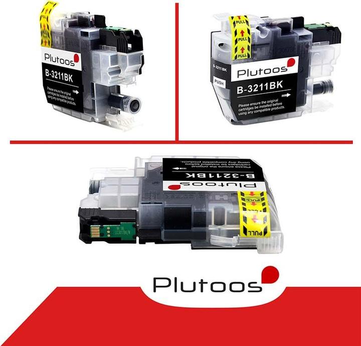 Produktbild Plutoos Brother LC-3211 Patrone XXL kompatibel, Black LC-3211BK (BK)