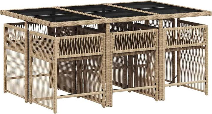 Produktbild vidaXL Garten Essgruppe