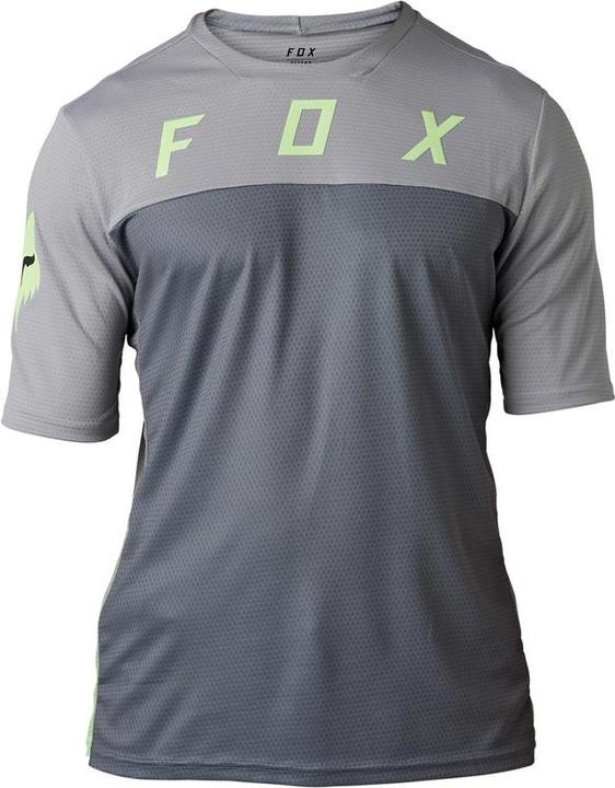 Image du produit Fox Jersey 23 Defend Ss Cekt Blk/Gry S (S)