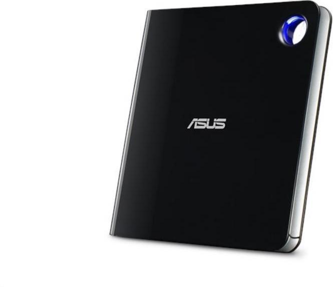 Actual product image ASUS SBW-06D5H-U BLACK USB3.1 (Blu-ray drive, Blu-ray burner, CD burner, CD drive, DVD writer, DVD drive)