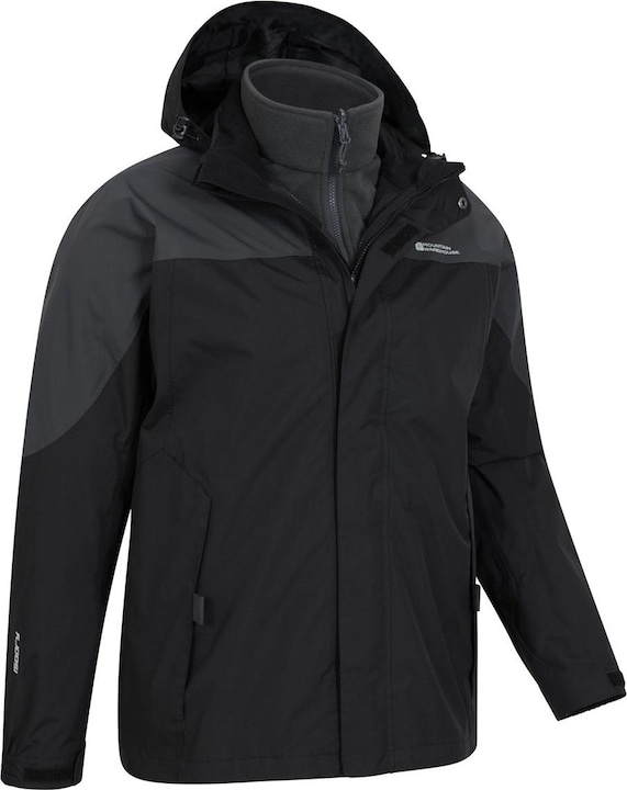 Produktbild Mountain Warehouse Storm III 3 in 1 Wasserdichte Jacke (M)