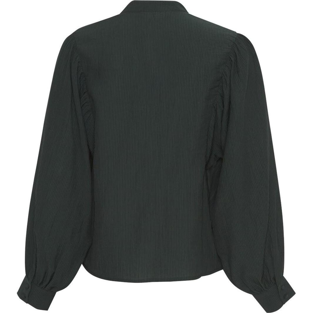 Thumbnail - Moss copenhagen, Damen, Bluse, Angelina, Grün, (M)