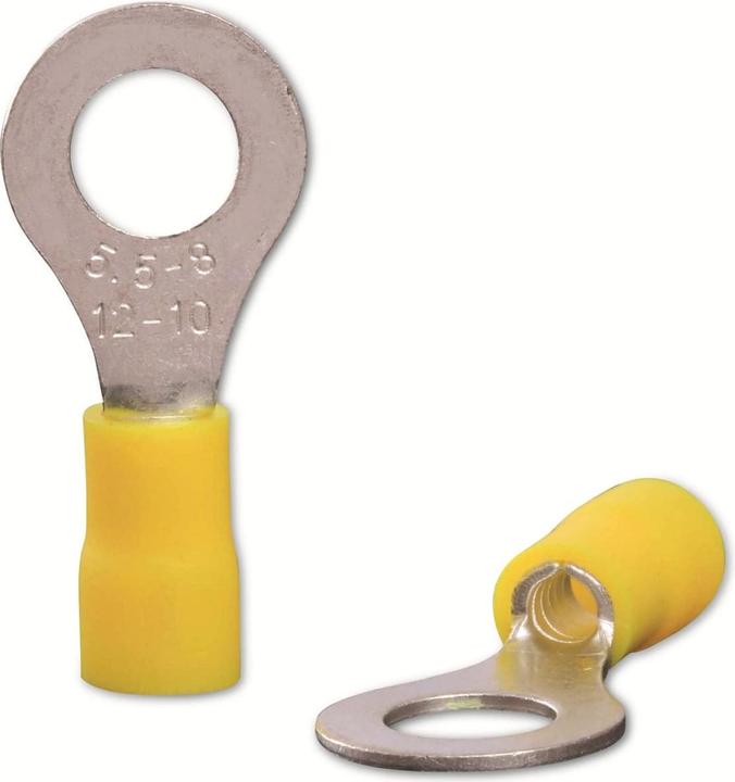 Produktbild Quadrios Ringkabelschuhe 100er Set, M8, Querschnitt 4 - 6 mm²