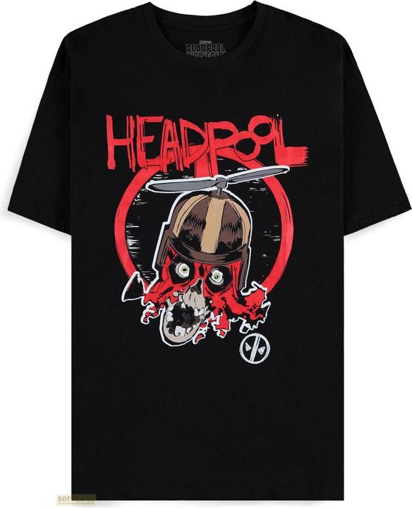 Immagine prodotto Difuzed Deadpool - HEADPOOL!!! - Maglietta a maniche corte da uomo - S (S)