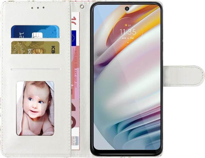 Produktbild Cover-Discount Galaxy A25 5G - Leder Etui Hülle Schmetterling blau (Samsung Galaxy A25 5G)