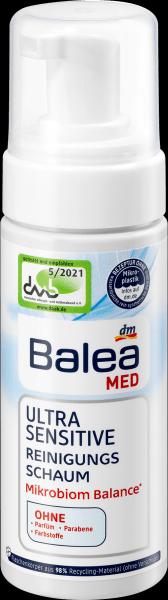 Actual product image dm Balea MED Cleansing Foam Ultra Sensitive (Foam, 150 ml)