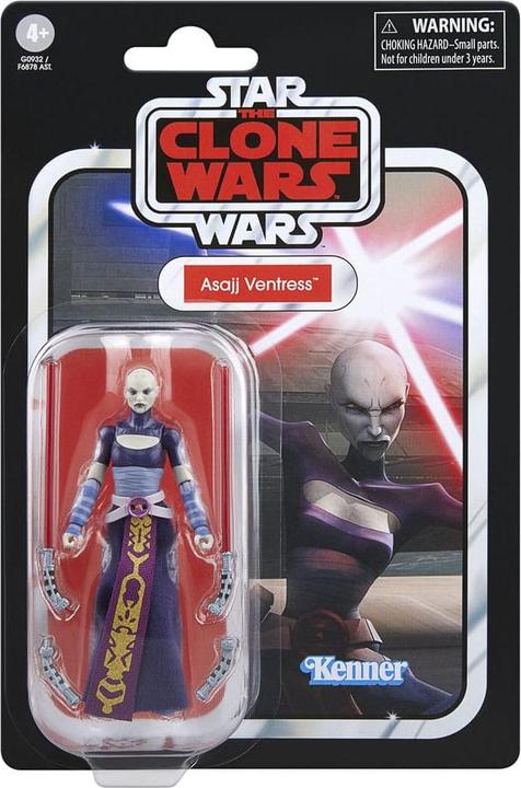 Produktbild Hasbro Star Wars: The Clone Wars Vintage Collection Actionfigur Asajj Ventress 10 cm