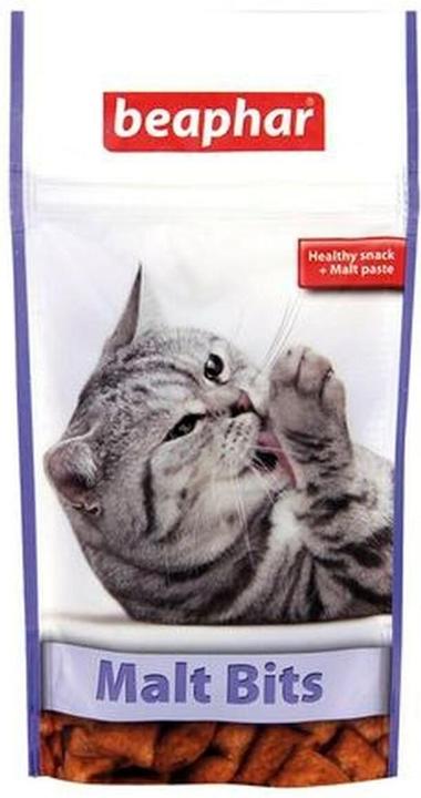 beaphar Malt Bits - Katzenleckerli gegen Pilobezoen - 150 g (Adult, 150 g)