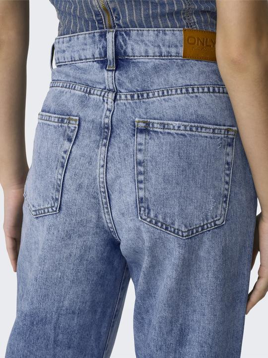 Actual product image Only Wide leg cut High waist Open hem Jeans Wide cut jeans (W28/L30)
