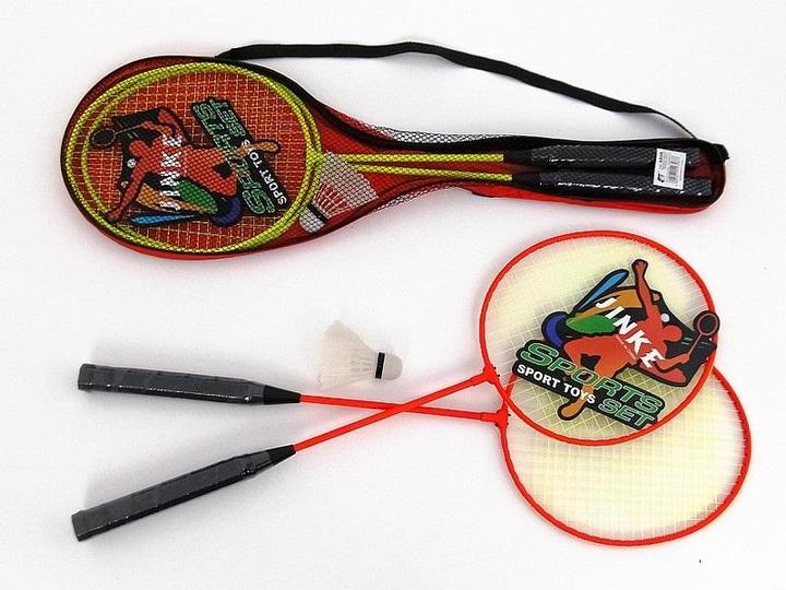 Produktbild Adar Badminton-Set: 2 Schläger + Federball