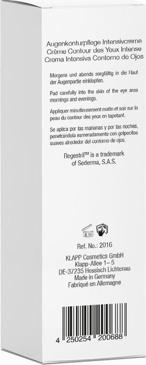 Immagine prodotto Klapp STRI-PEXAN Crema intensiva per il contorno occhi (20 ml)