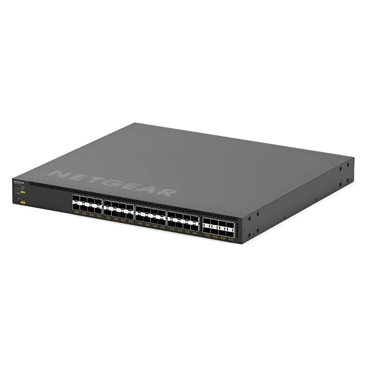 Netgear 48PT M4350-32F8V Managed Switch (32 Ports), Netzwerk Switch, Schwarz