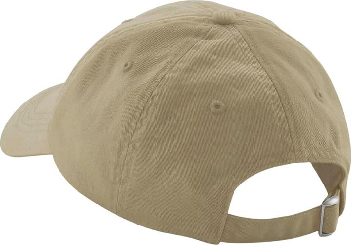 Actual product image Beechfield Organic Cotton Panelled Baseball Cap (One size)