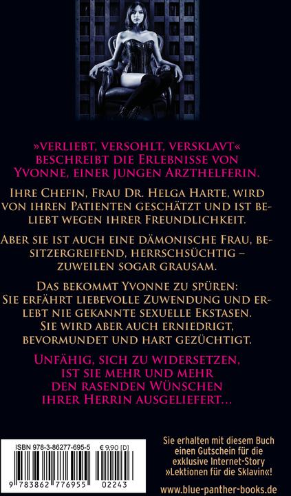 Produktbild verliebt, versohlt, versklavt - wenn Strenge not (gut) tut | Erotischer SM-Roman (Deutsch, Blue Panther Books, Corinne du Pré, 2018)