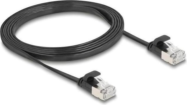 Produktbild Delock RJ45 Flachband Patchkabel Stecker zu Stecker Cat.6A 1 (CAT6a, 1.50 m)