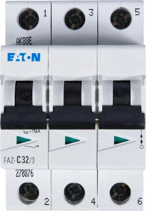 Immagine prodotto Eaton Interruttore 3 poli 32A tipo C