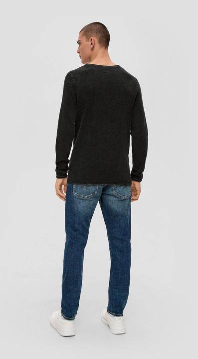 Actual product image s.Oliver Strickpullover Leichter Strickpullover mit Musterstruktur (M)