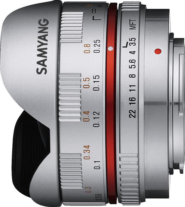 Produktbild Samyang 7.5mm f/3.5-22 MFT (Micro Four Thirds, APS-C / DX)