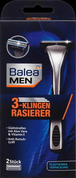 Actual product image dm Balea MEN Shaver 3-blades