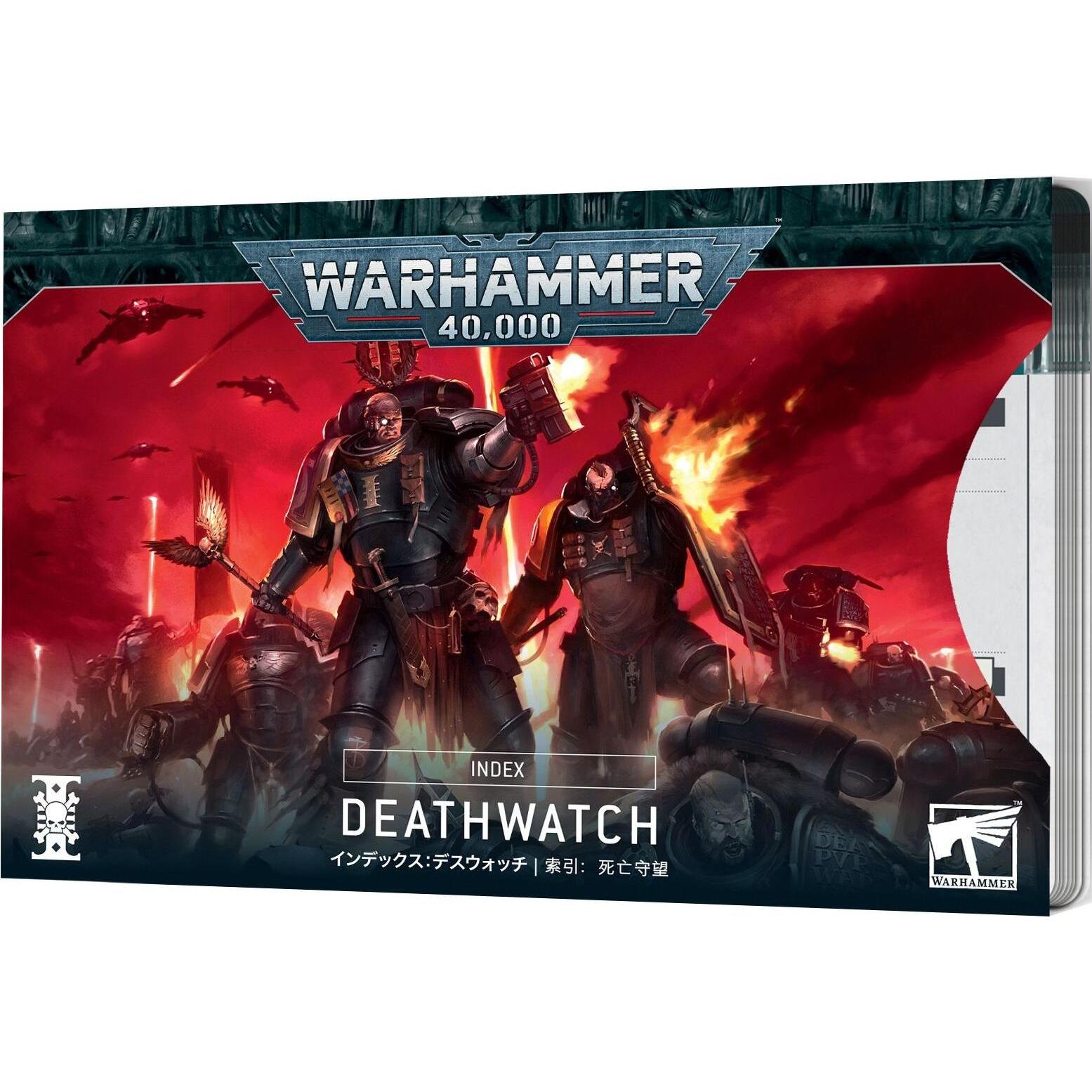 Games Workshop Warhammer 40k - Carte indice V.10 Deathwatch (Fr)