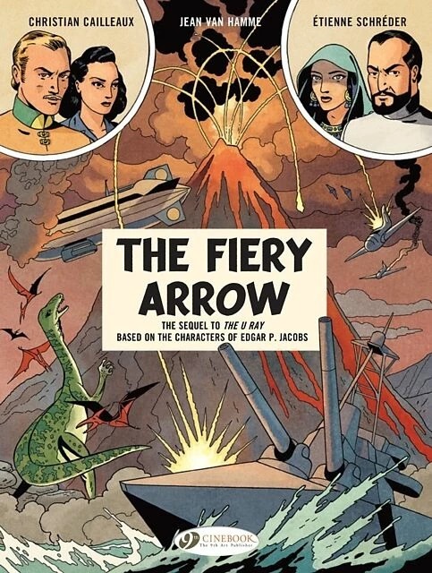Immagine prodotto Prima di Blake & Mortimer: La freccia infuocata (Inglese, Jean Van Hamme, Christian Cailleaux, Etienne Schreder, 2023)