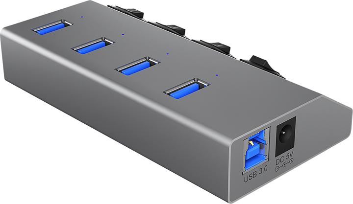 Produktbild Icy Box IB-HUB1405 (USB-B, 4 Ports)