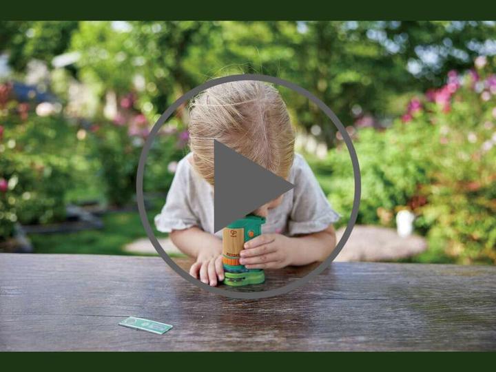 Actual product image Hape Portable microscope