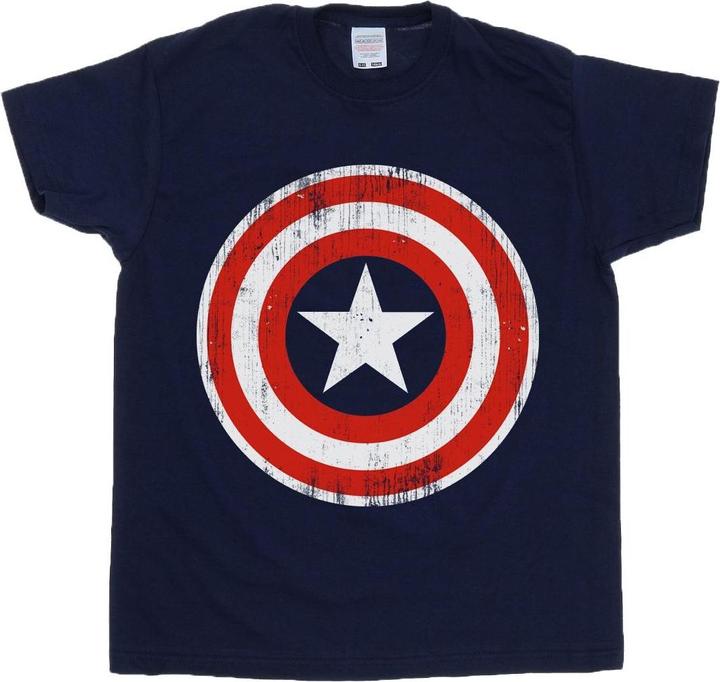 Produktbild Captain America Cracked Shield TShirt (XL)