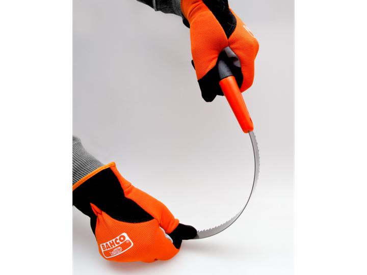 Actual product image Bahco Branch saw with 2-component handle and holster for cutting fresh wood, 5 tpi, 9 1/2"