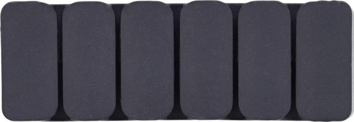 Actual product image InLine 5er Pack ® Kabelclip, 5-fach, selbstklebend, schwarz