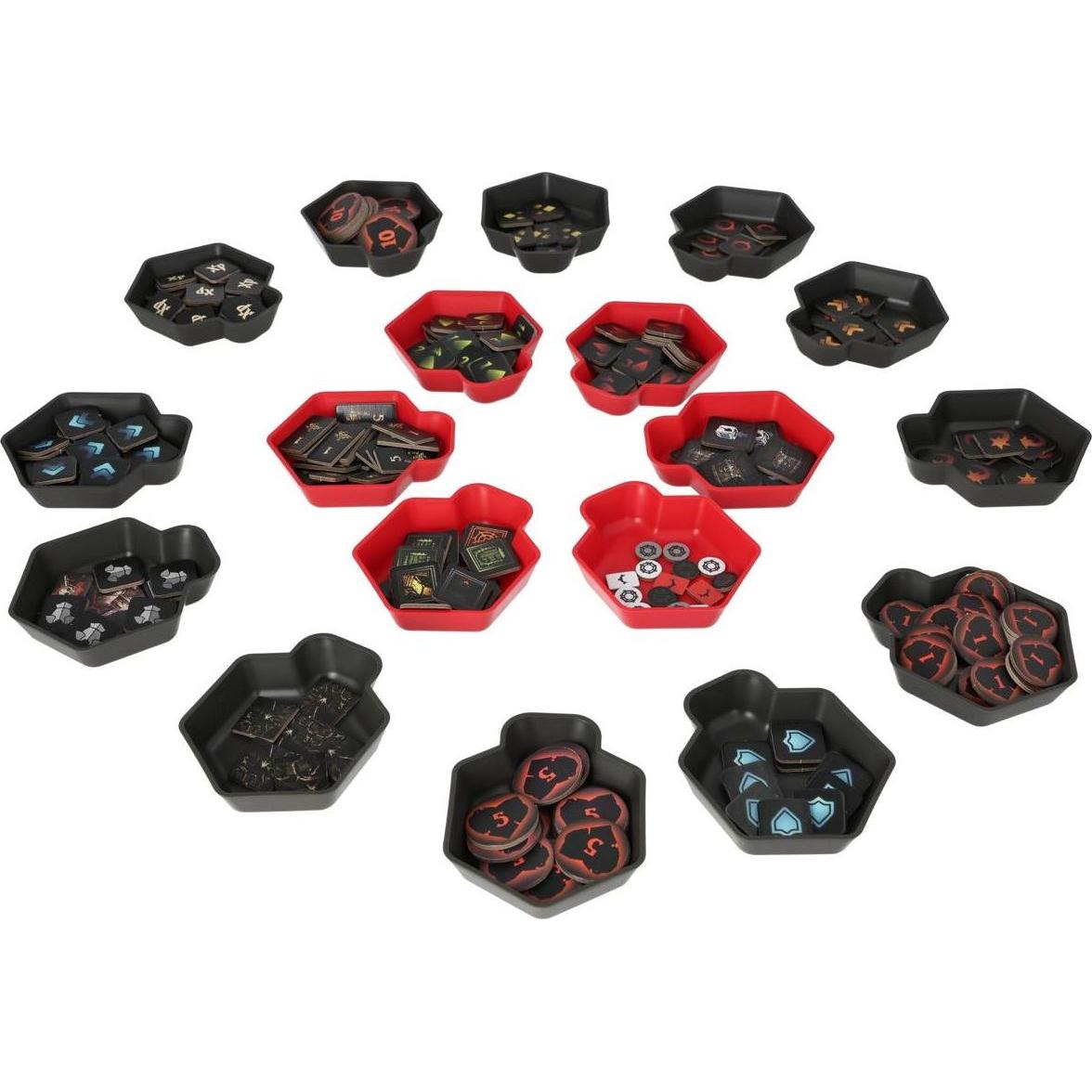 Feldherr SHELL Set für Darkest Dungeon: The Board Game – 18 Tokenschalen (Materiale sintetico)