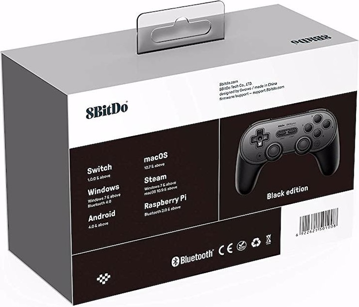 Produktbild 8bitdo SN30 PRO+ G Classic Gamepad (Android, PC, Mac, Switch, Steam Machine)