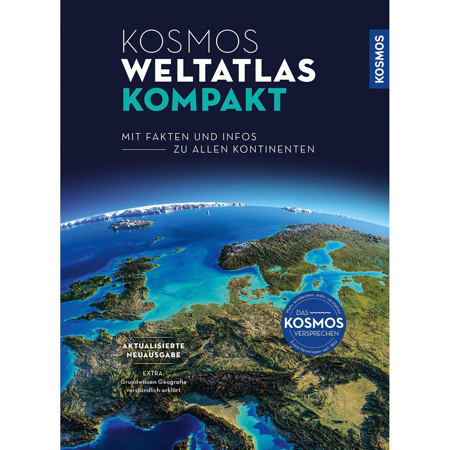 Kosmos Weltatlas kompakt, Landkarte