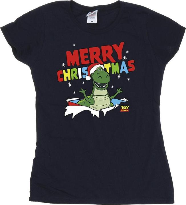 Produktbild Disney Toy Story Rex Christmas Burst TShirt (S)