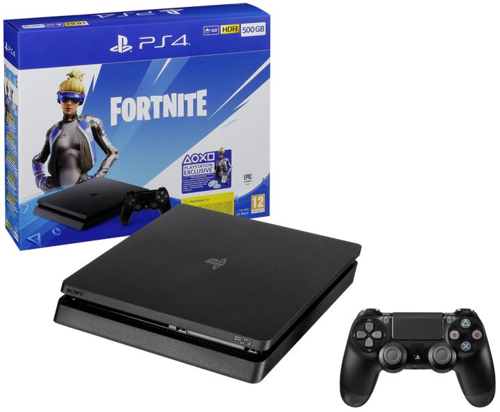 Actual product image Sony Playstation 4 Slim 500GB Fortnite Neo Versa Bundle