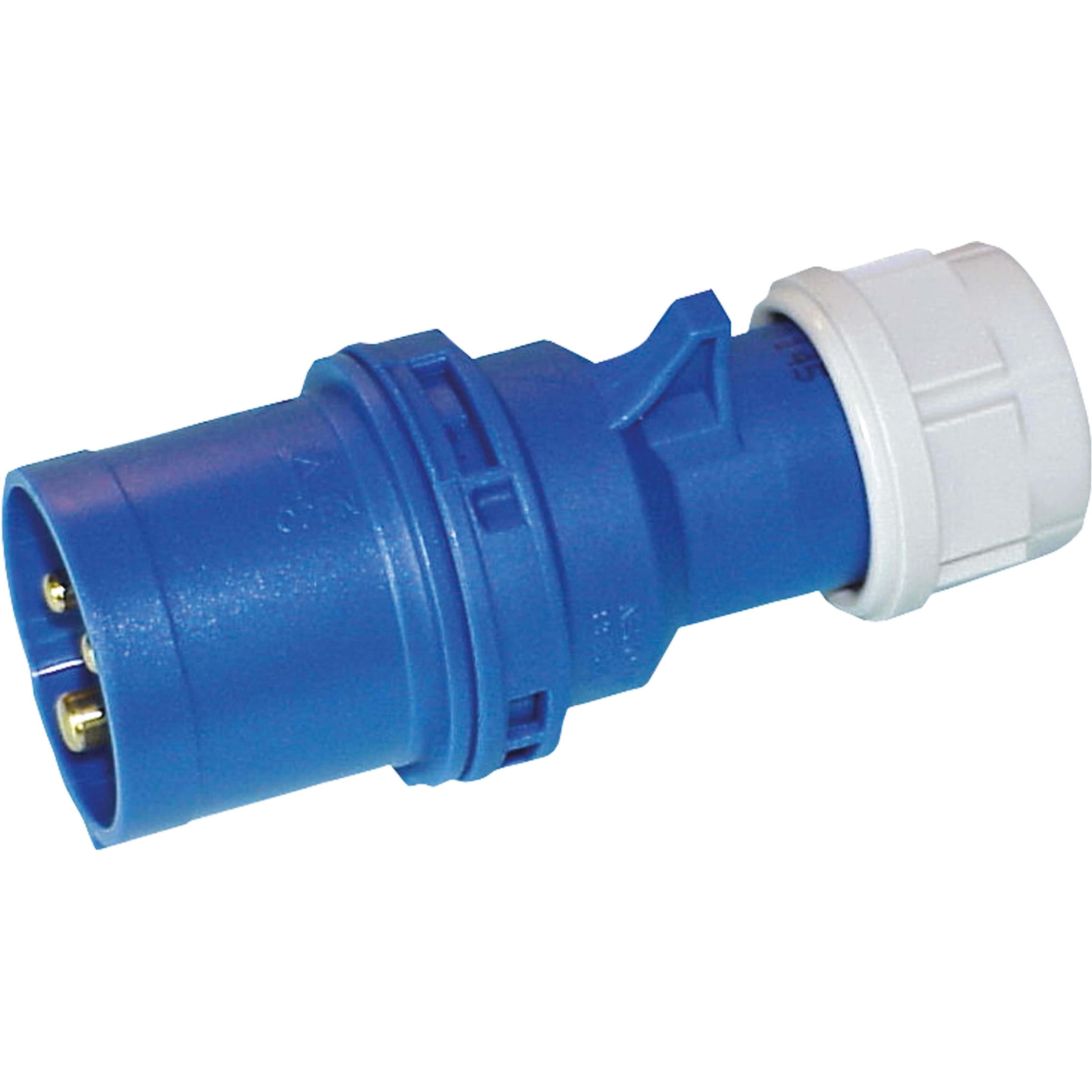 PCE, Netzstecker + Netzkupplung, Stecker