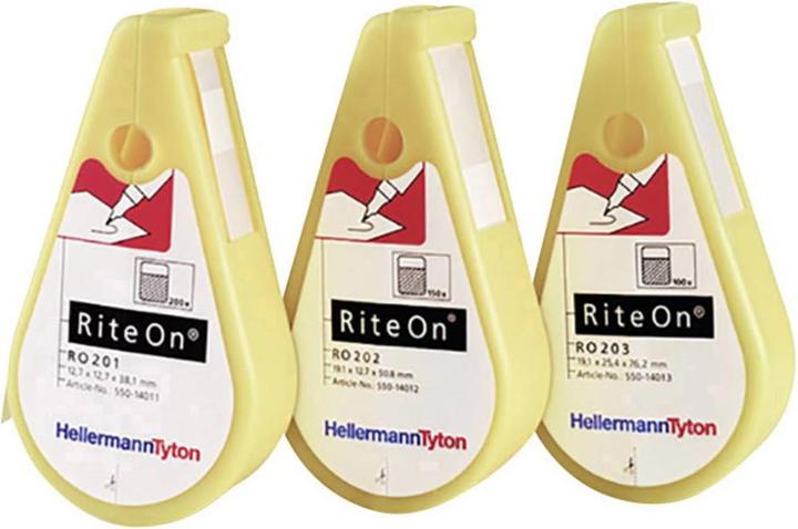 Produktbild HellermannTyton Kabelmarkierer Spender Rite-On 12,7x38mm