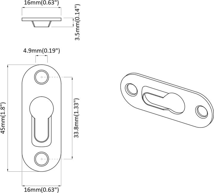 Actual product image vidaXL Sicherer Hängevorrichtung