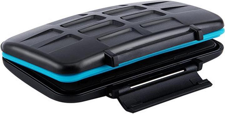 Productafbeelding JJC MC NSMSD16 Geheugenkaarthoesje Zwart (Klepje voor geheugenkaart)