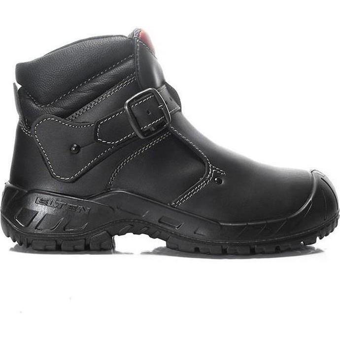 Thumbnail - Elten, Sicherheitsschuhe, Schweisserstiefel CARL II Grösse 43 schwarz S3 FO SC LG HI HRO SR EN ISO 20345 Rindleder (S3, ...