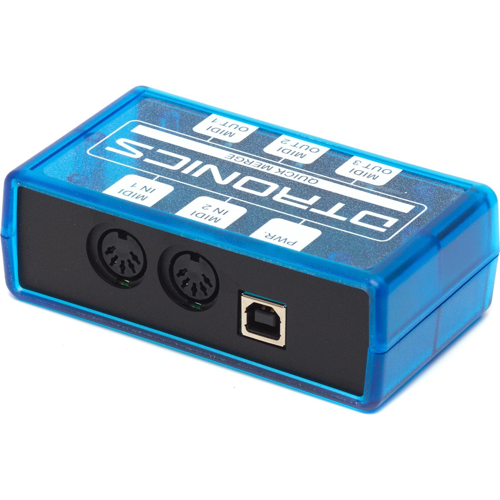 Thumbnail - Dtronics DT-QM - Quick Merge, MIDI Controller