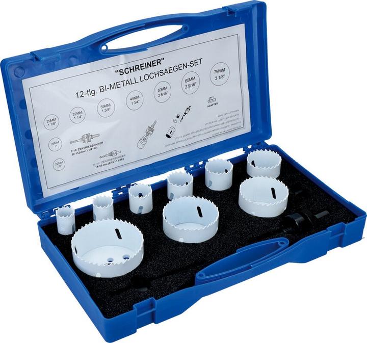 Actual product image Werkstarck Hole saw set