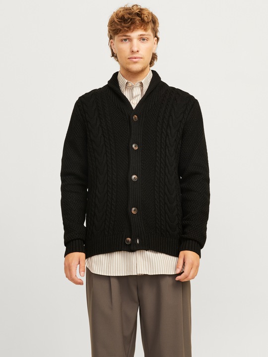 Produktbild Jack & Jones Einfarbig Strickjacke Strickjacke (XL)