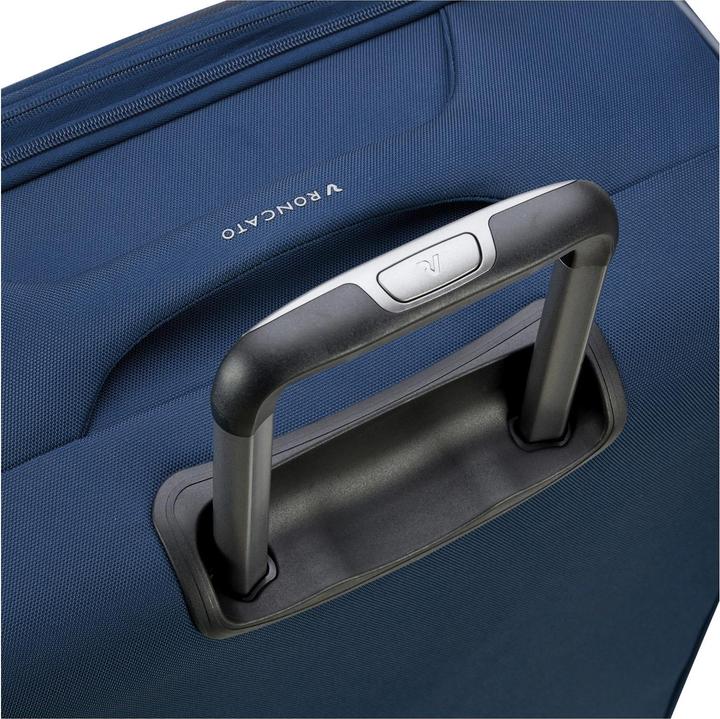 Actual product image Roncato Gateway 4 Wheel Trolley 78 Expandable blue