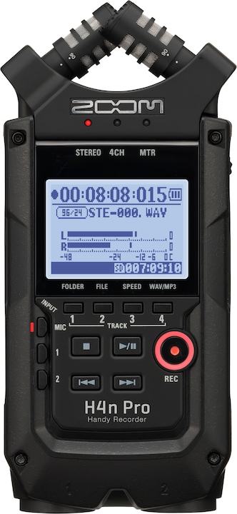 Zoom H4n Pro All Black (Handheld)