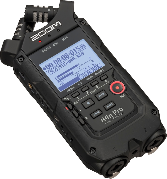 Produktbild Zoom H4n Pro All Black (Handheld)